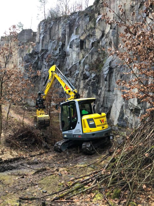 Erdarbeiten im Bereich Mordor 19.03 bis 21.03