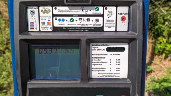 Parkgebühren Ettringer Lay – revisted.